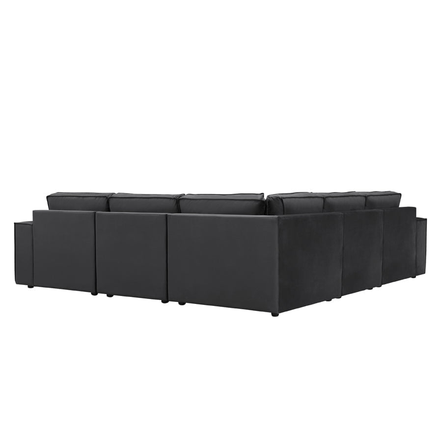 Dusklia - Brooklyn Large Left Hand Corner Sofa - Ink