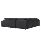 Dusklia - Brooklyn Large Left Hand Corner Sofa - Ink