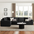 Dusklia - Brooklyn Large Left Hand L-Shape Sofa - Ink