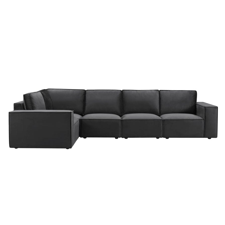Dusklia - Brooklyn Large Left Hand L-Shape Sofa - Ink