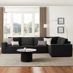 Dusklia - Brooklyn Large Right Hand L-Shape Sofa - Ink