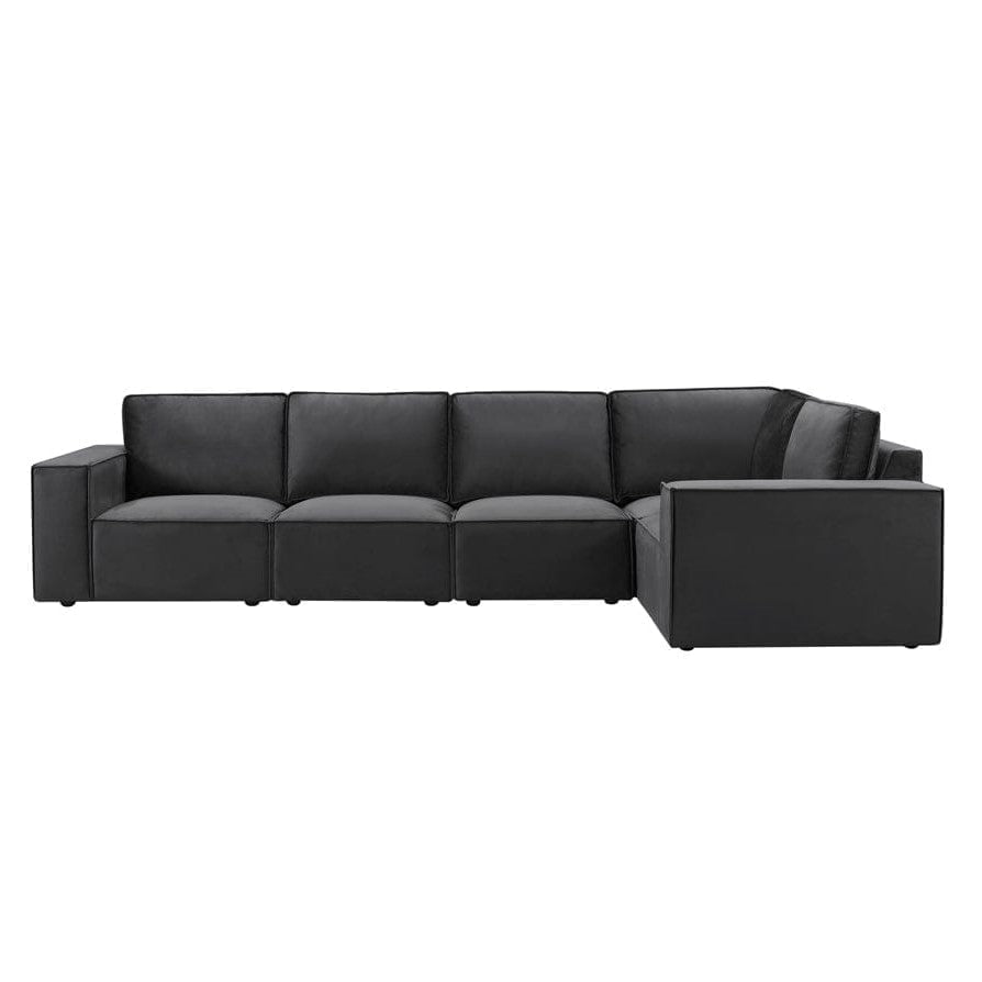 Dusklia - Brooklyn Large Right Hand L-Shape Sofa - Ink