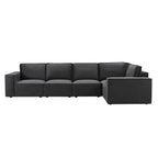 Dusklia - Brooklyn Large Right Hand L-Shape Sofa - Ink