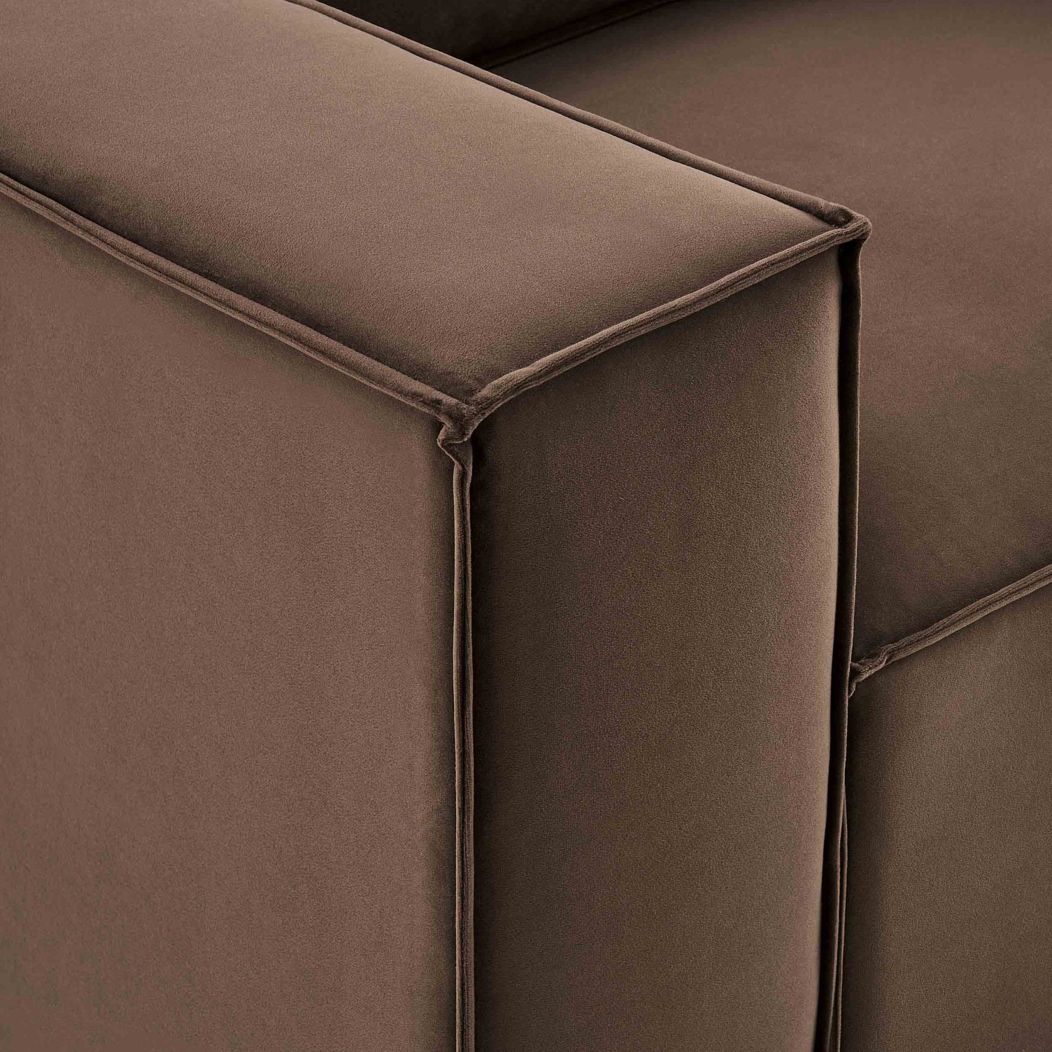 Dusklia - Brooklyn Loveseat - Cappuccino