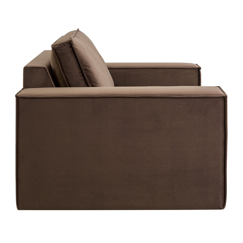 Dusklia - Brooklyn Loveseat - Cappuccino