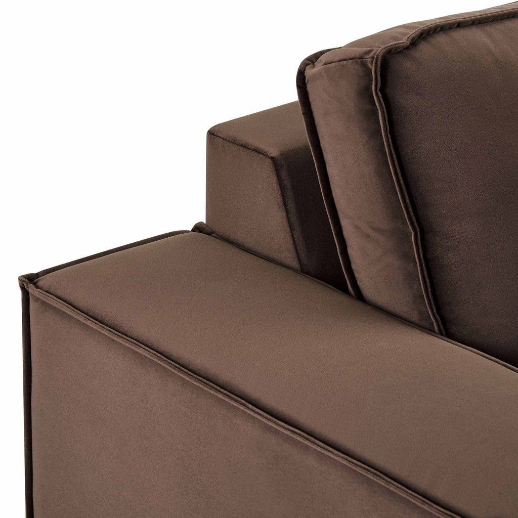 Dusklia - Brooklyn Loveseat - Cappuccino