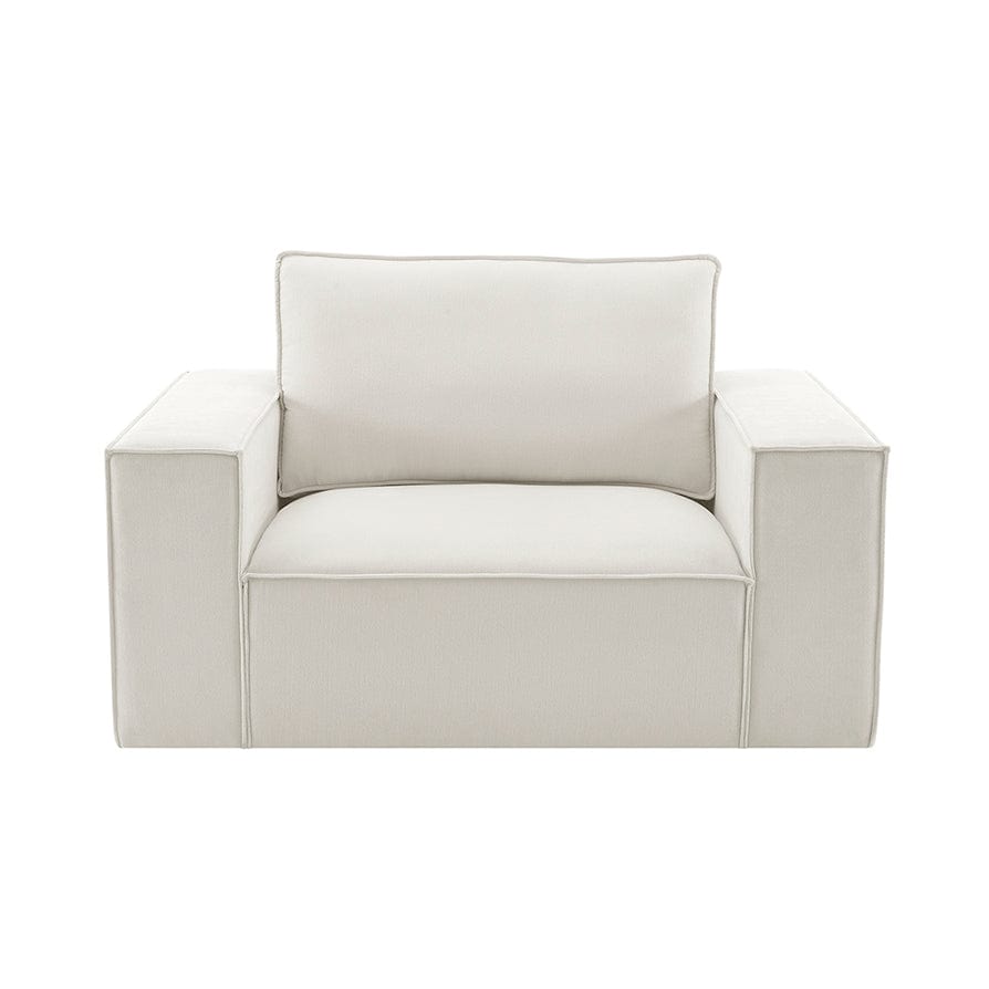 Dusklia - Brooklyn Loveseat - Ivory