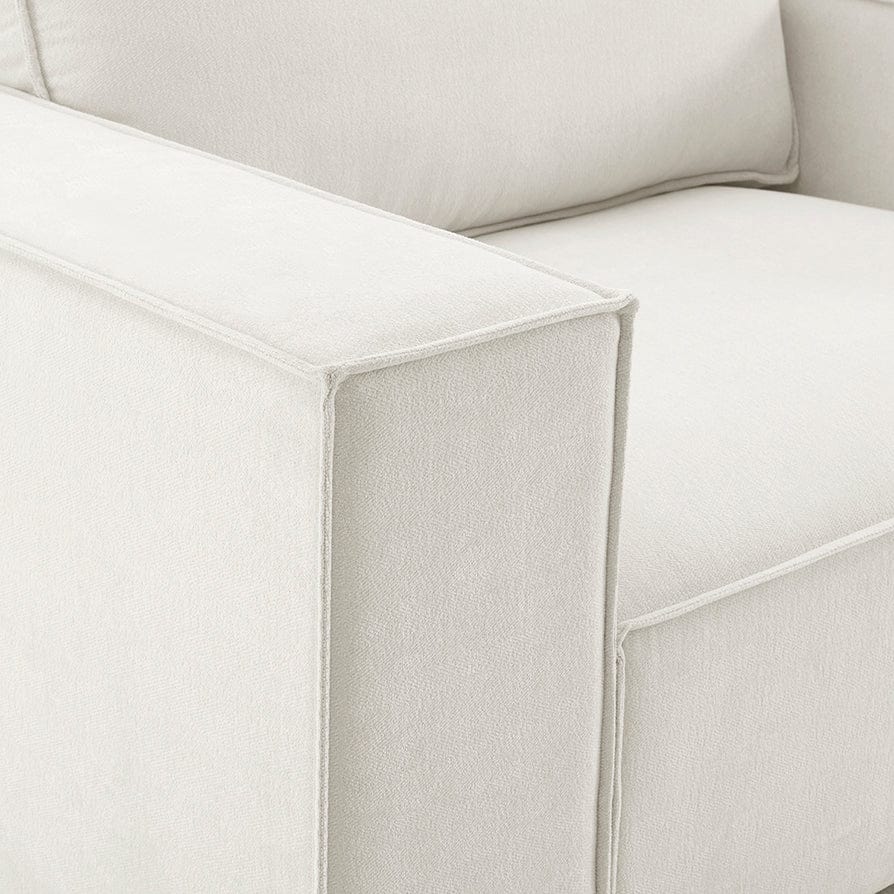 Dusklia - Brooklyn Loveseat - Ivory
