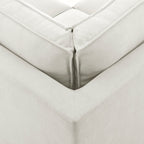 Dusklia - Brooklyn Large Right Hand Corner Sofa - Ivory