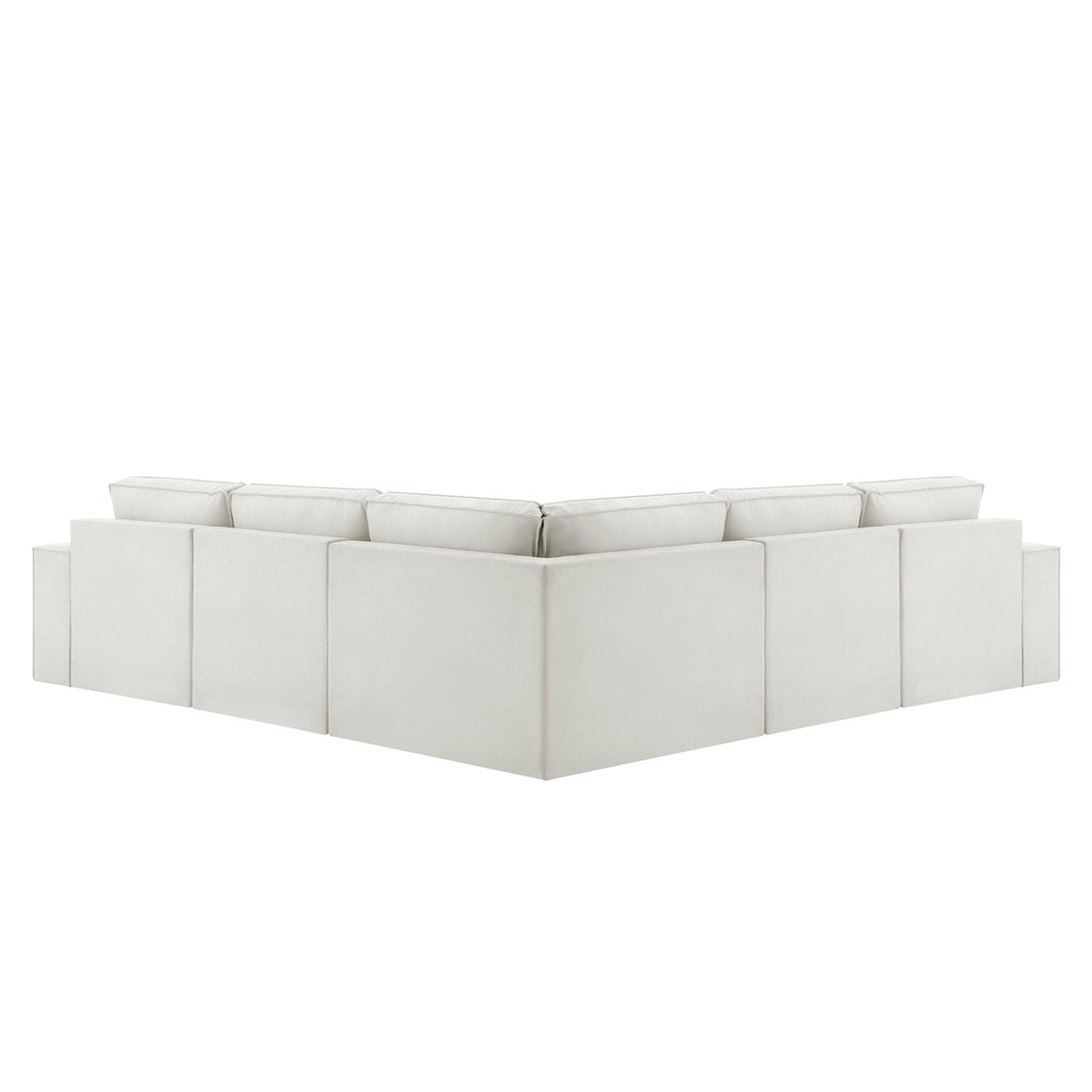 Dusklia - Brooklyn Large Right Hand Corner Sofa - Ivory