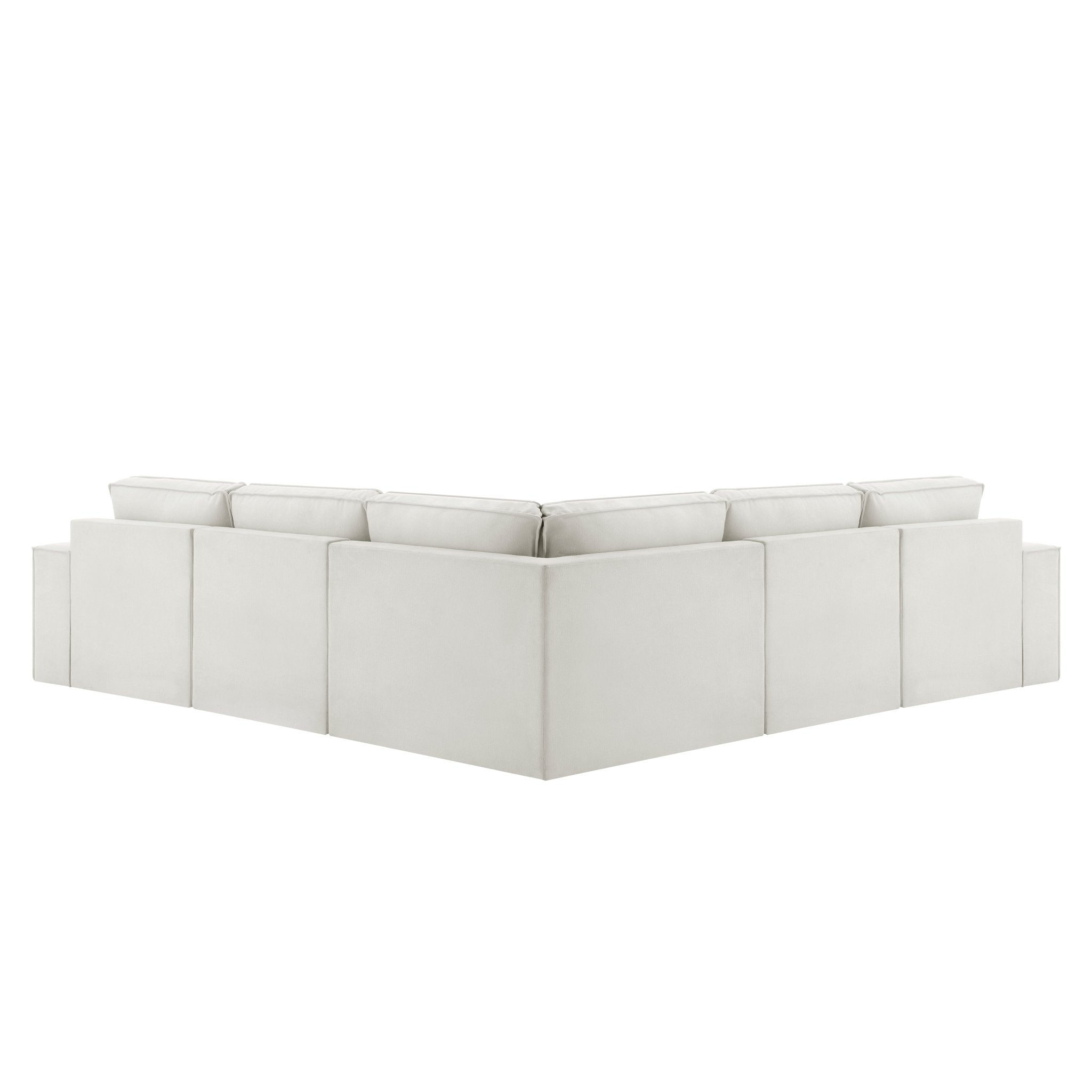 Dusklia - Brooklyn Large Right Hand Corner Sofa - Ivory