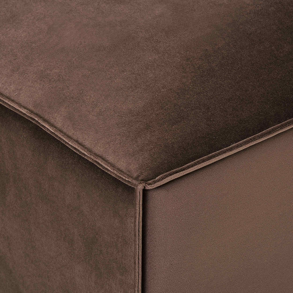 Dusklia - Brooklyn Pouffe - Cappuccino