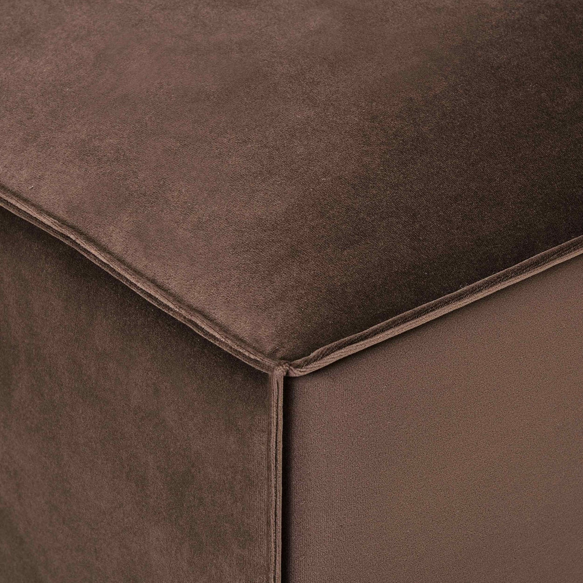 Dusklia - Brooklyn Pouffe - Cappuccino