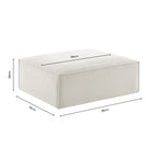 Dusklia - Brooklyn Pouffe - Ink