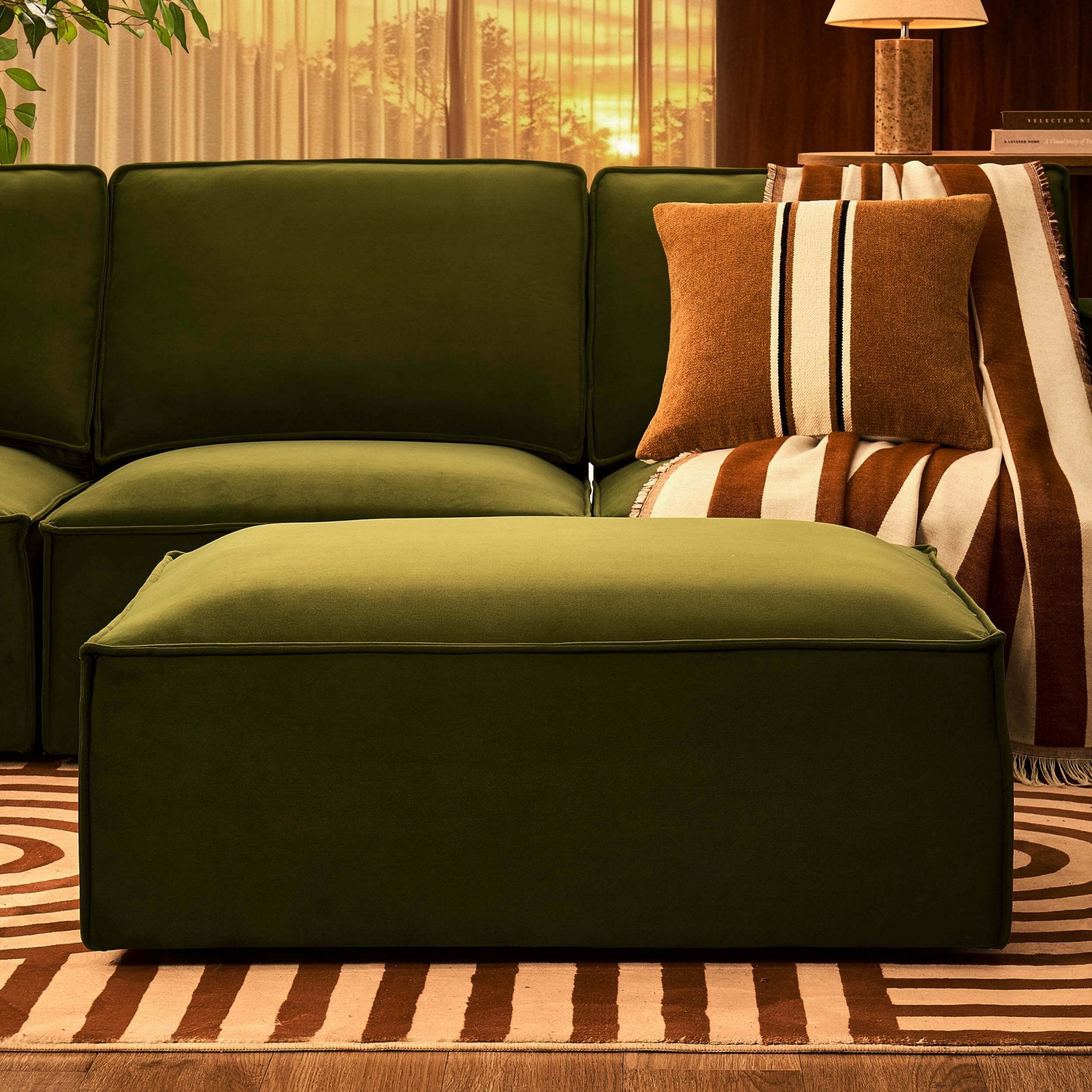 Pouf Brooklyn - Mousse Discrète