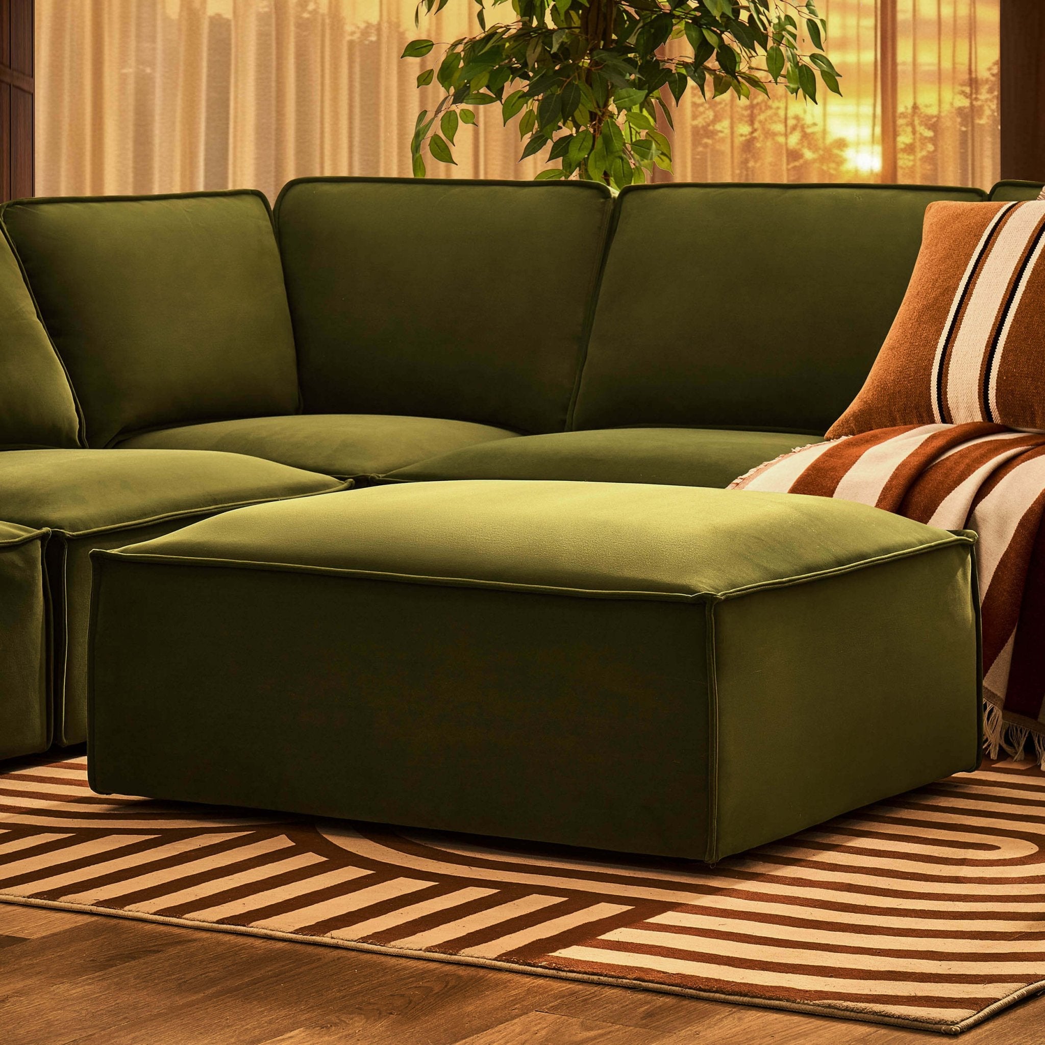 Pouf Brooklyn - Mousse Discrète