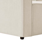 Dusklia - Brooklyn Slim Arm Right Hand Large L-Shape - Chenille Ivory