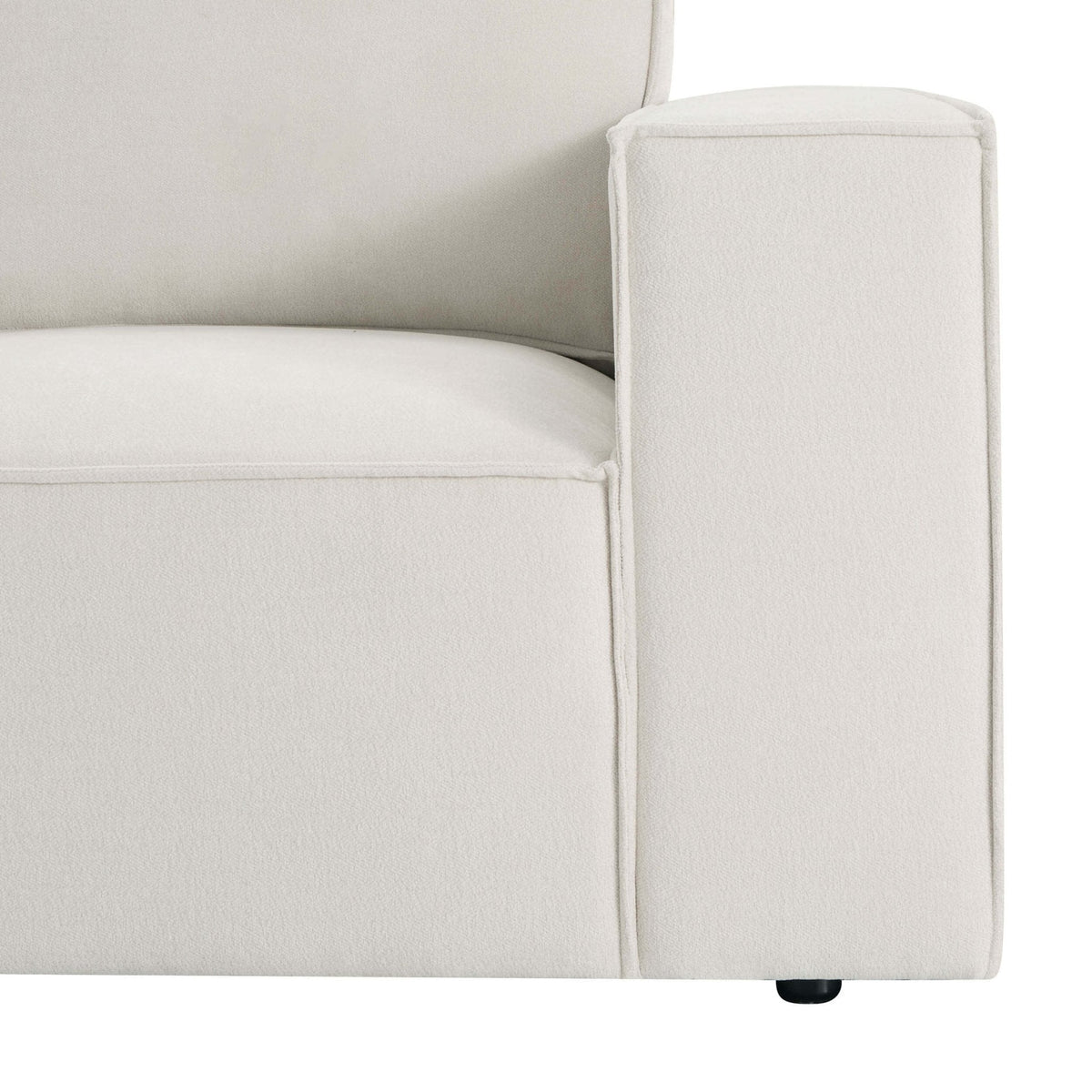 Dusklia - Brooklyn Small Corner Sofa - Chenille Ivory