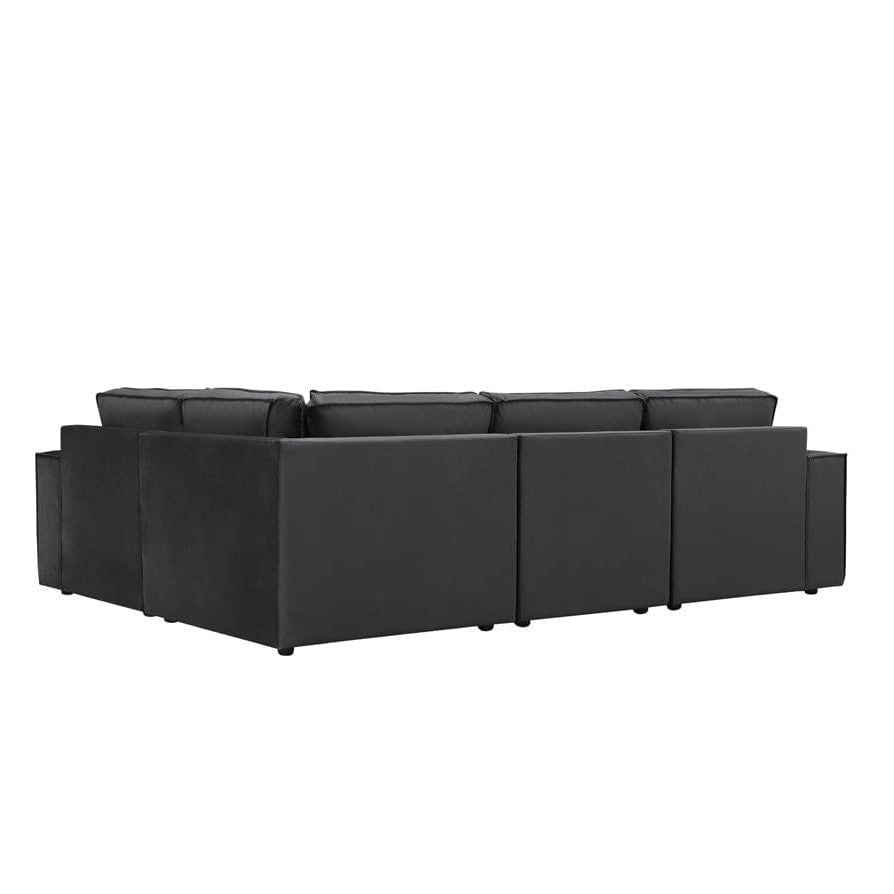 Dusklia - Brooklyn Small Left Hand L-Shape Sofa - Ink
