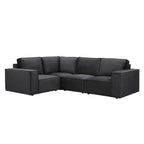 Dusklia - Brooklyn Small Left Hand L-Shape Sofa - Ink