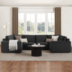 Dusklia - Brooklyn U-Shape Sofa - Ink