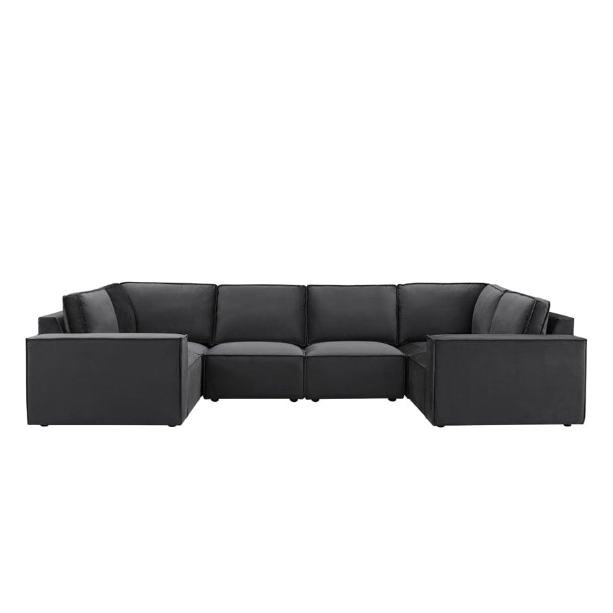Dusklia - Brooklyn U-Shape Sofa - Ink