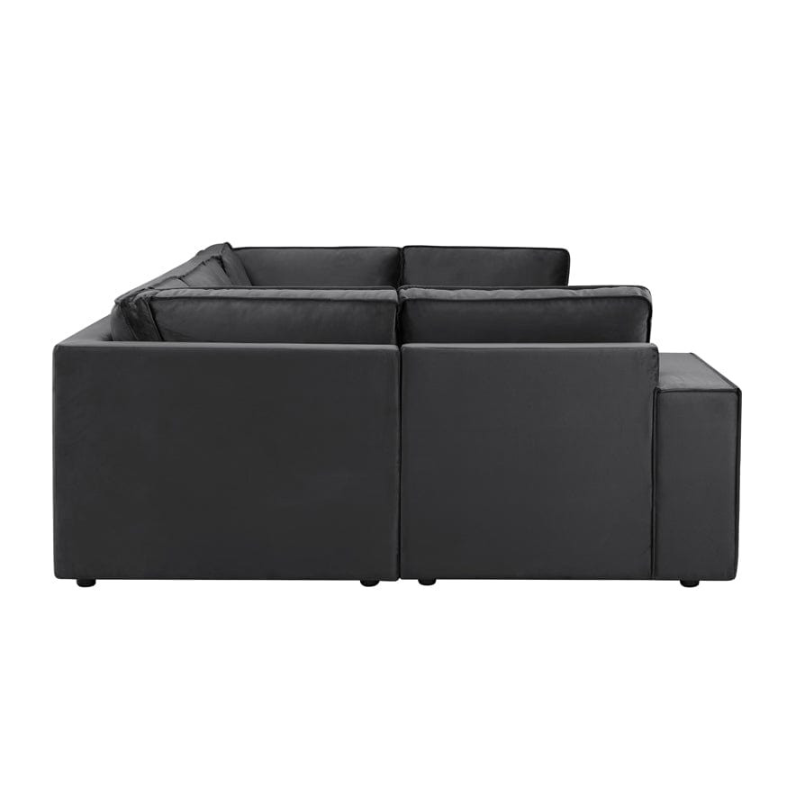 Dusklia - Brooklyn U-Shape Sofa - Ink