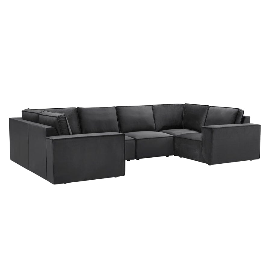 Dusklia - Brooklyn U-Shape Sofa - Ink