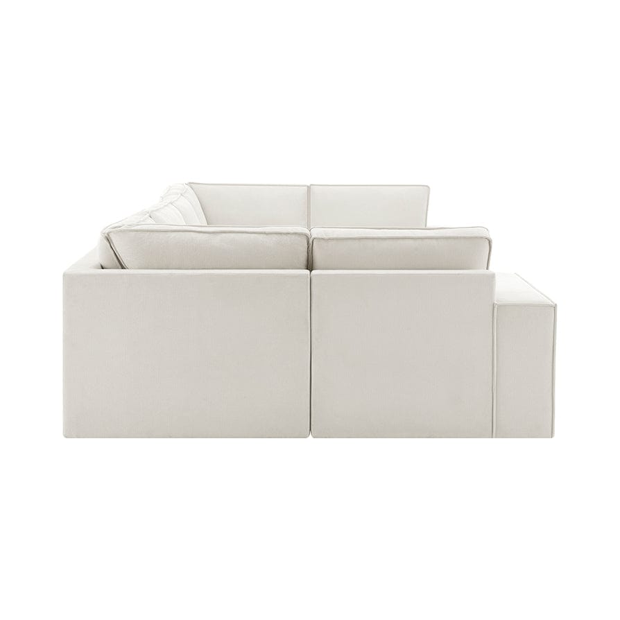 Dusklia - Brooklyn U-Shape Sofa - Ivory