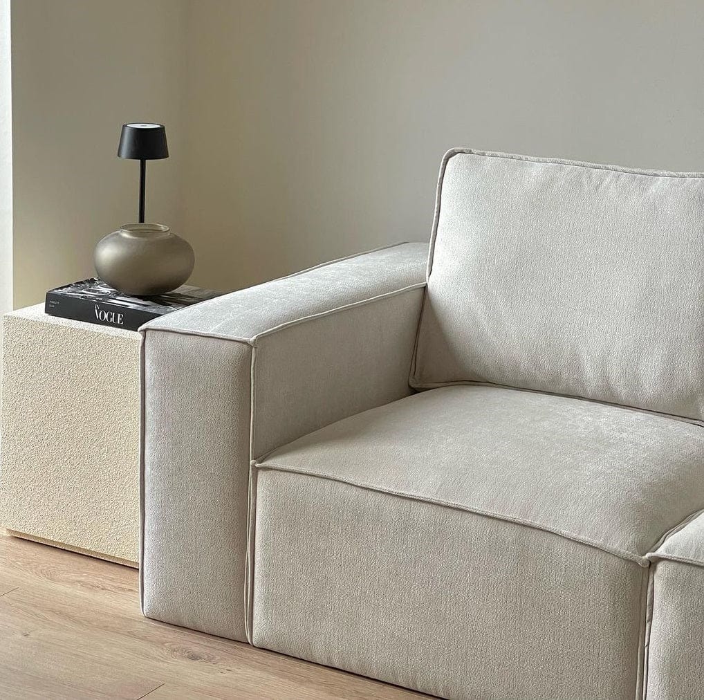 Dusklia - Brooklyn U-Shape Sofa - Ivory