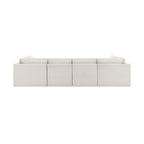 Dusklia - Brooklyn U-Shape Sofa - Ivory