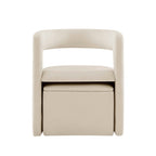 Dusklia - Bryony Accent Chair - Ecru