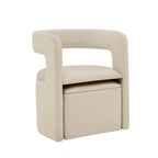 Dusklia - Bryony Accent Chair - Ecru