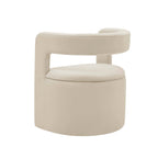 Dusklia - Bryony Accent Chair - Ecru