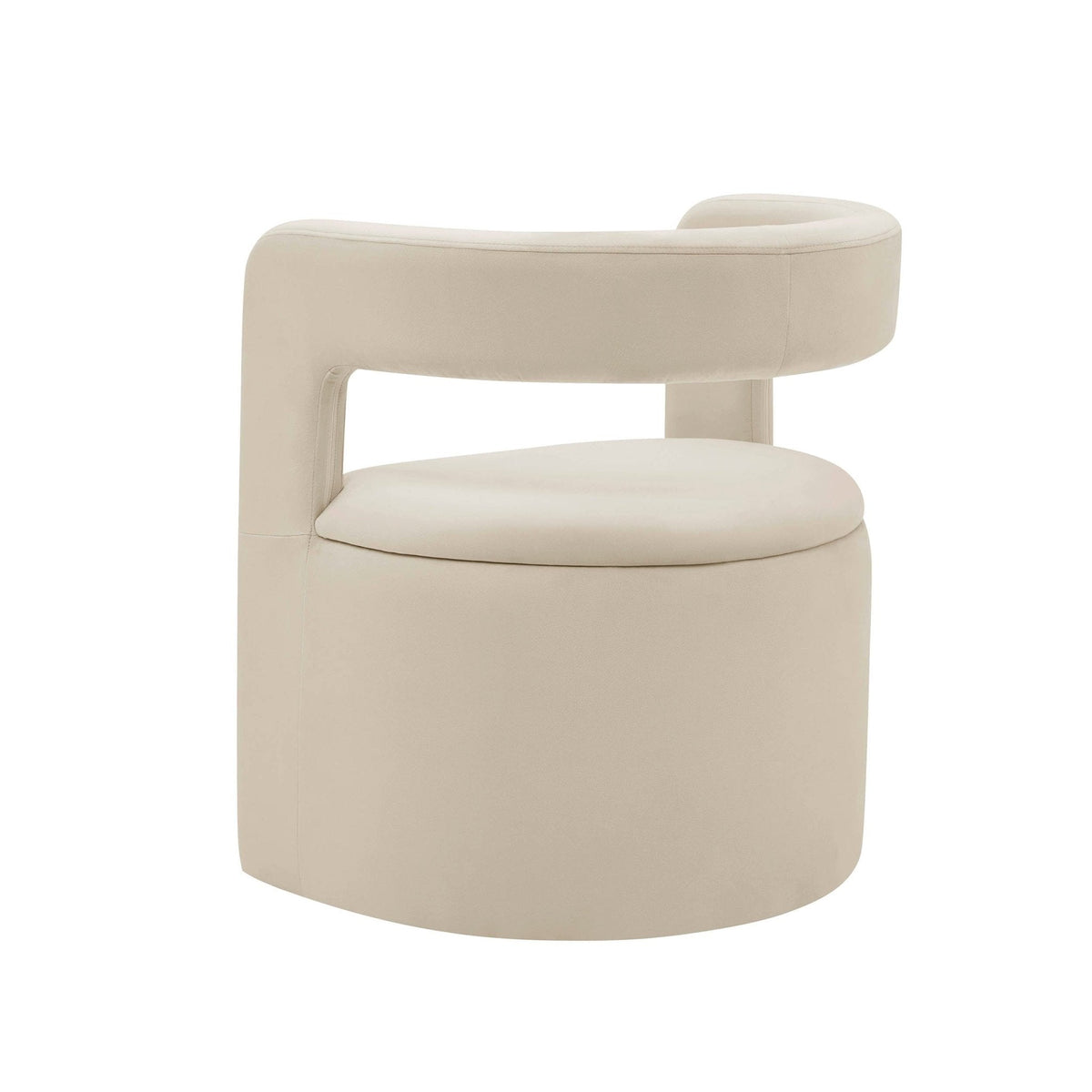 Dusklia - Bryony Accent Chair - Ecru