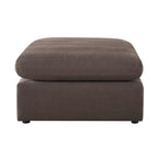 Dusklia - Cairo Feather Pouffe - Chocolate