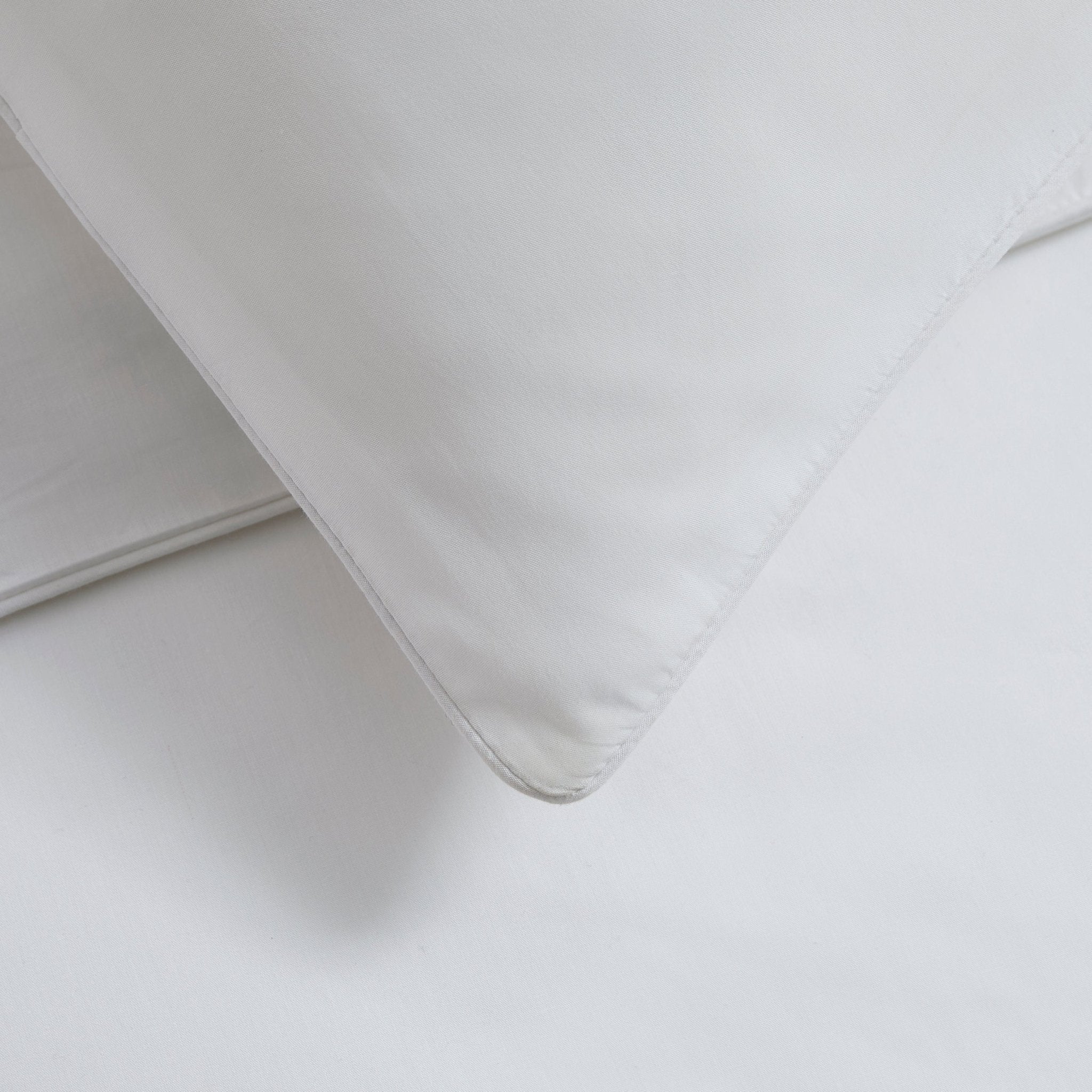 Dusklia - Cambridge 200 Thread Count Duvet Cover - Cotton - White