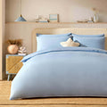 Dusklia - Cambridge 200 Thread Count Duvet Cover - Light Blue