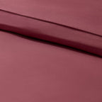 Dusklia - Cambridge Piped Edge 200 Thread Count Duvet Cover - Dark Berry