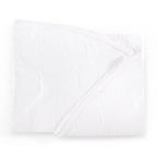 Dusklia - Cannes Matelassé 300 Thread Count Circle Tablecloth - White