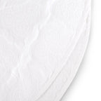 Dusklia - Cannes Matelassé 300 Thread Count Circle Tablecloth - White