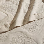 Dusklia - Cannes Matelassé Bedspread - Wheat