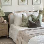 Dusklia - Cannes Matelassé Bedspread - White