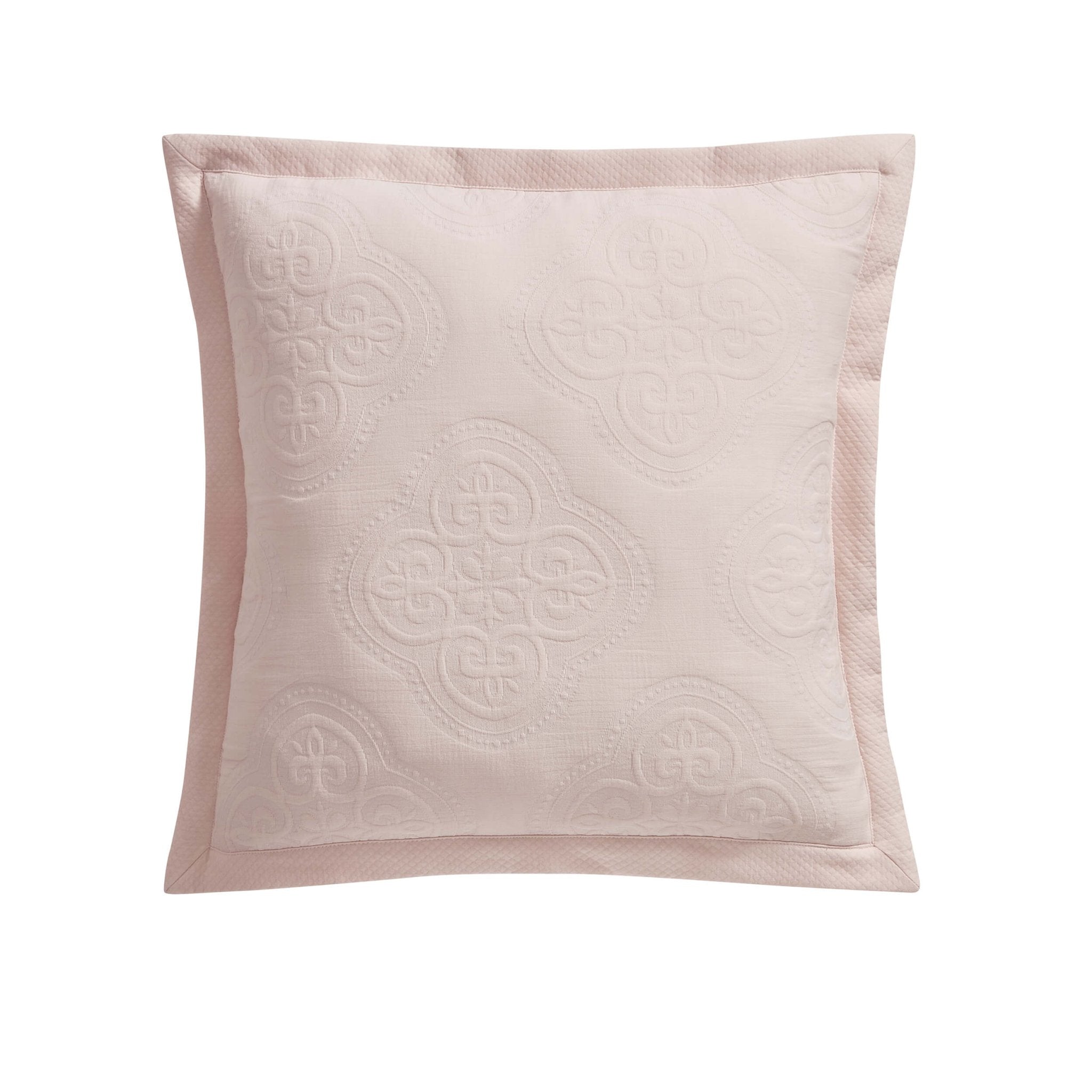 Dusklia - Cannes Matelassé Cushion Cover - Ballet Slipper