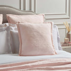 Dusklia - Cannes Matelassé Cushion Cover - Ballet Slipper