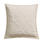 Dusklia - Cannes Matelassé Cushion Cover - Wheat