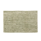 Dusklia - Capri Tufted Stripe Bath Mat  - Olive