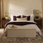 Dusklia - Carolina 2 Drawer Bedside Table - Mocha