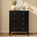 Dusklia - Carolina 5 Drawer Chest - Black