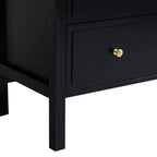 Dusklia - Carolina 5 Drawer Chest - Black